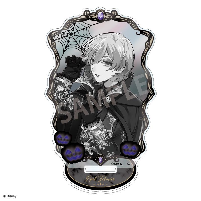 《迪士尼》扭曲仙境 薄彩亞克力立牌 埃佩爾·費爾米耶／驚悚禮服ver.（黑白款）