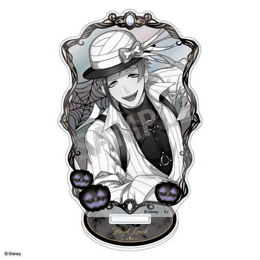 《迪士尼》扭曲仙境 薄彩亞克力立牌 弗洛伊德·利奇／驚悚禮服款（黑白色）