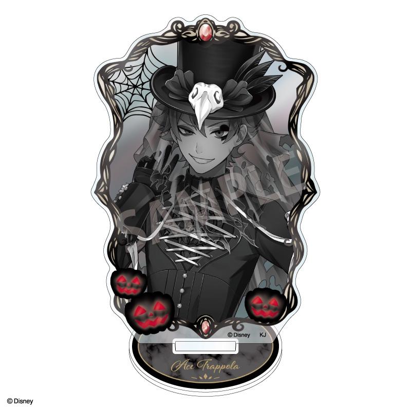 《迪士尼》扭曲仙境 薄彩亞克力立牌 艾斯·特拉波拉／驚悚禮服ver.（黑白款）