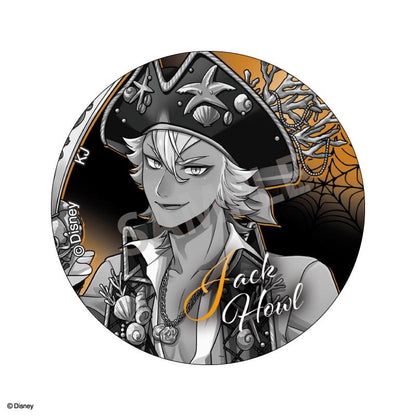 《迪士尼》扭曲仙境 隨機金屬徽章 vol.1／恐怖禮服款（黑白色）【BOX／11個裝】
