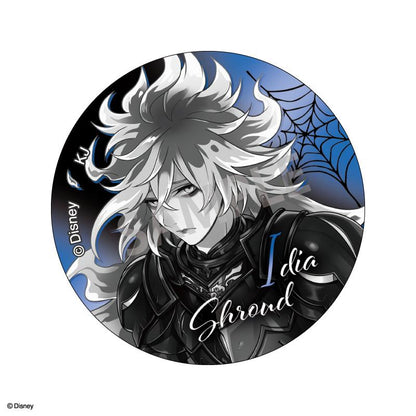 《迪士尼》扭曲仙境 隨機金屬徽章 vol.2／恐怖禮服款（黑白色）【BOX／11個裝】