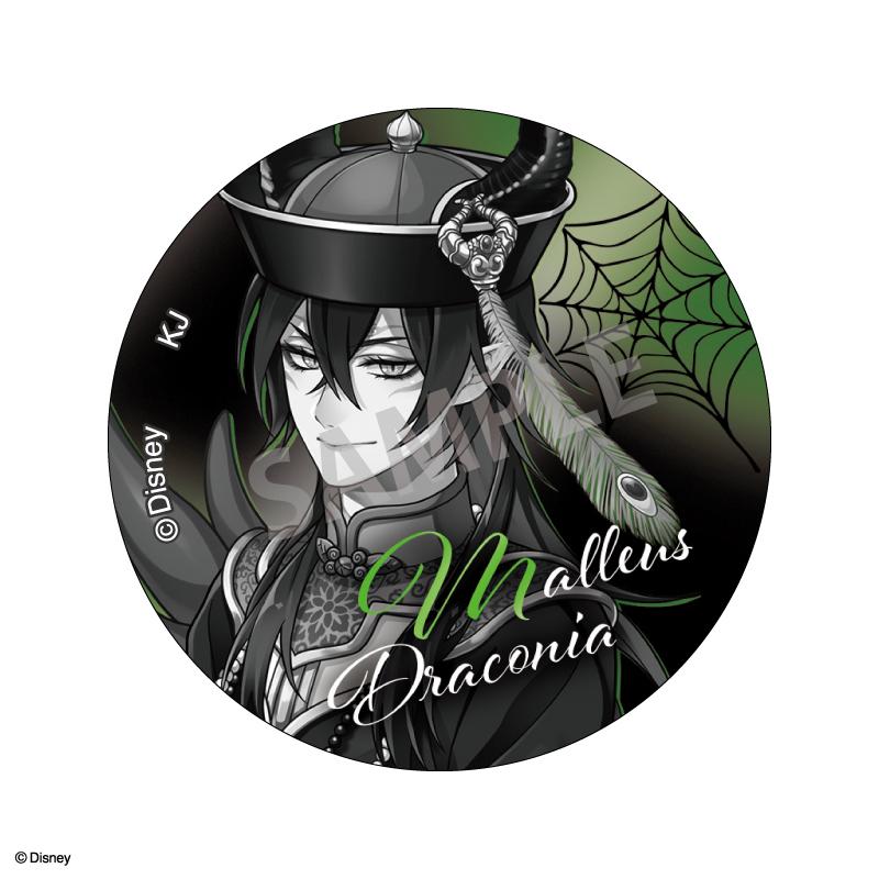 《迪士尼》扭曲仙境 隨機金屬徽章 vol.2／恐怖禮服款（黑白色）【BOX／11個裝】