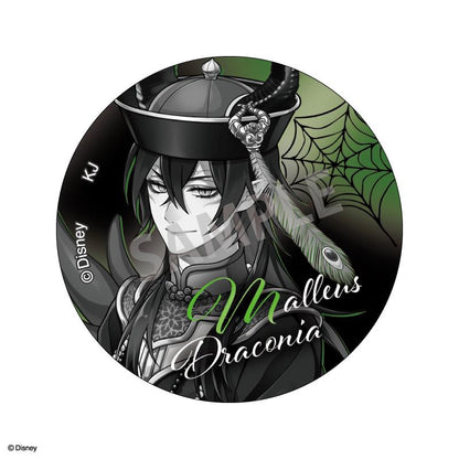 《迪士尼》扭曲仙境 隨機金屬徽章 vol.2／恐怖禮服款（黑白色）【BOX／11個裝】