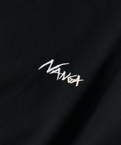 刺繡ECO HYBRID LOGO長袖T恤 環保混紡寬鬆版型長袖刺繡T恤