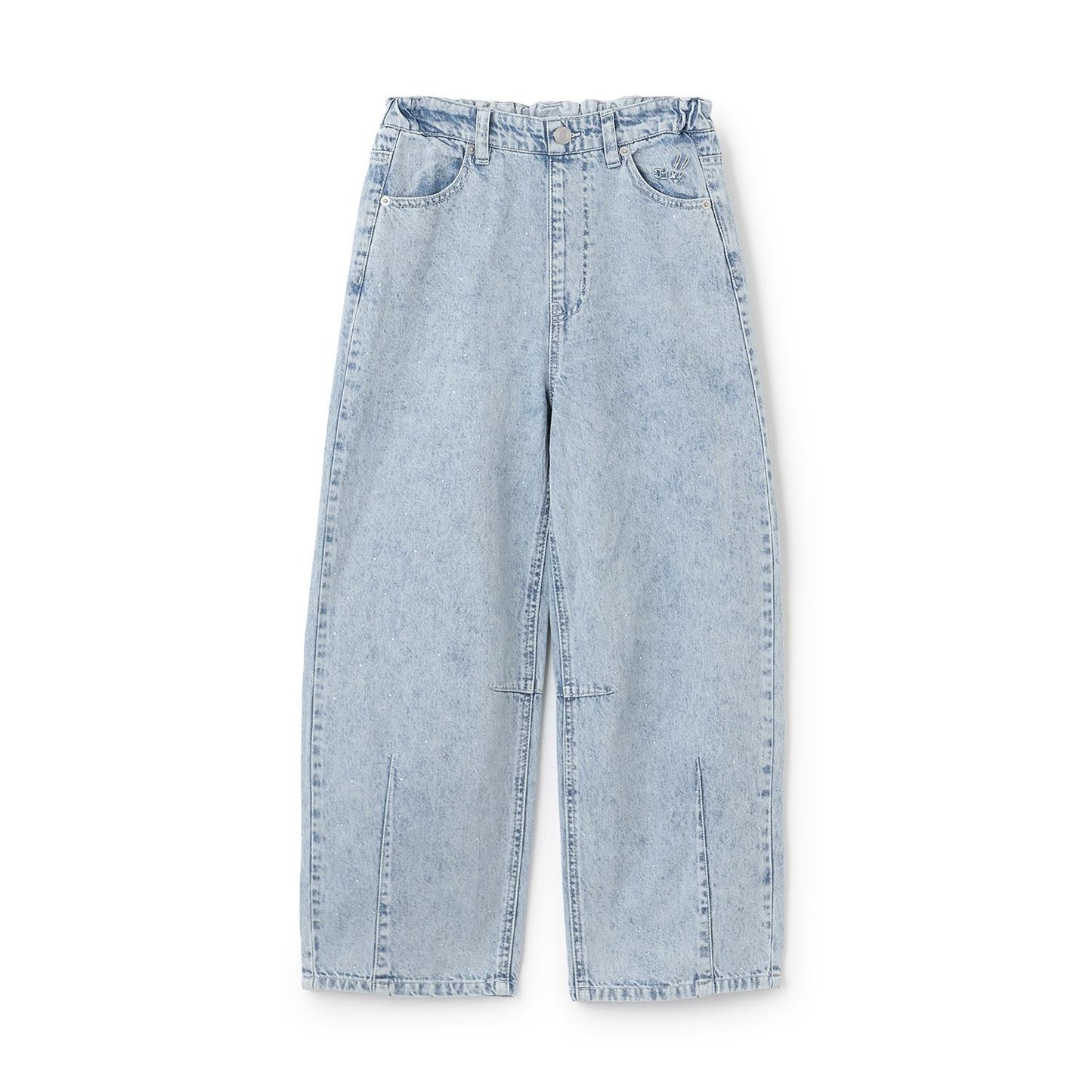 【Trois Lapins】桶型牛仔褲