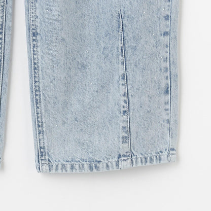 【Trois Lapins】桶型牛仔褲