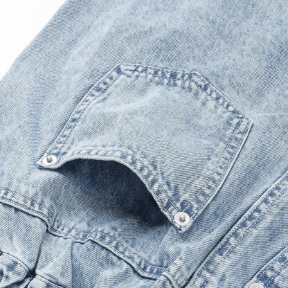 【Trois Lapins】桶型牛仔褲