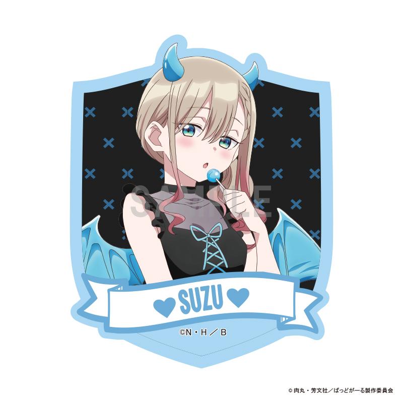 ばっどがーる_異形剪裁貼紙 涼風 涼 小惡魔ver