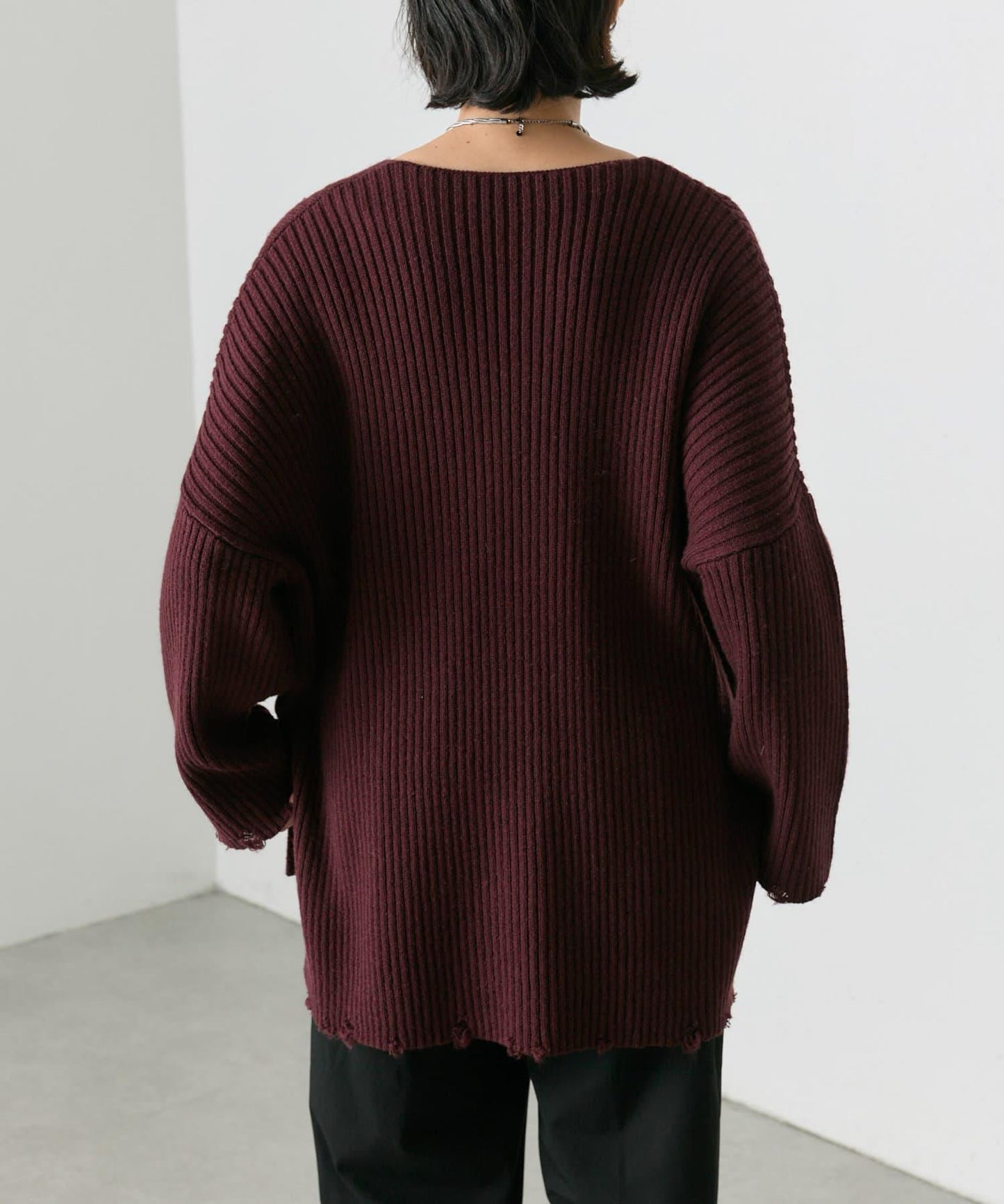 【ear PAPILLONNER】破洞針織衫【SUM1 STYLE】