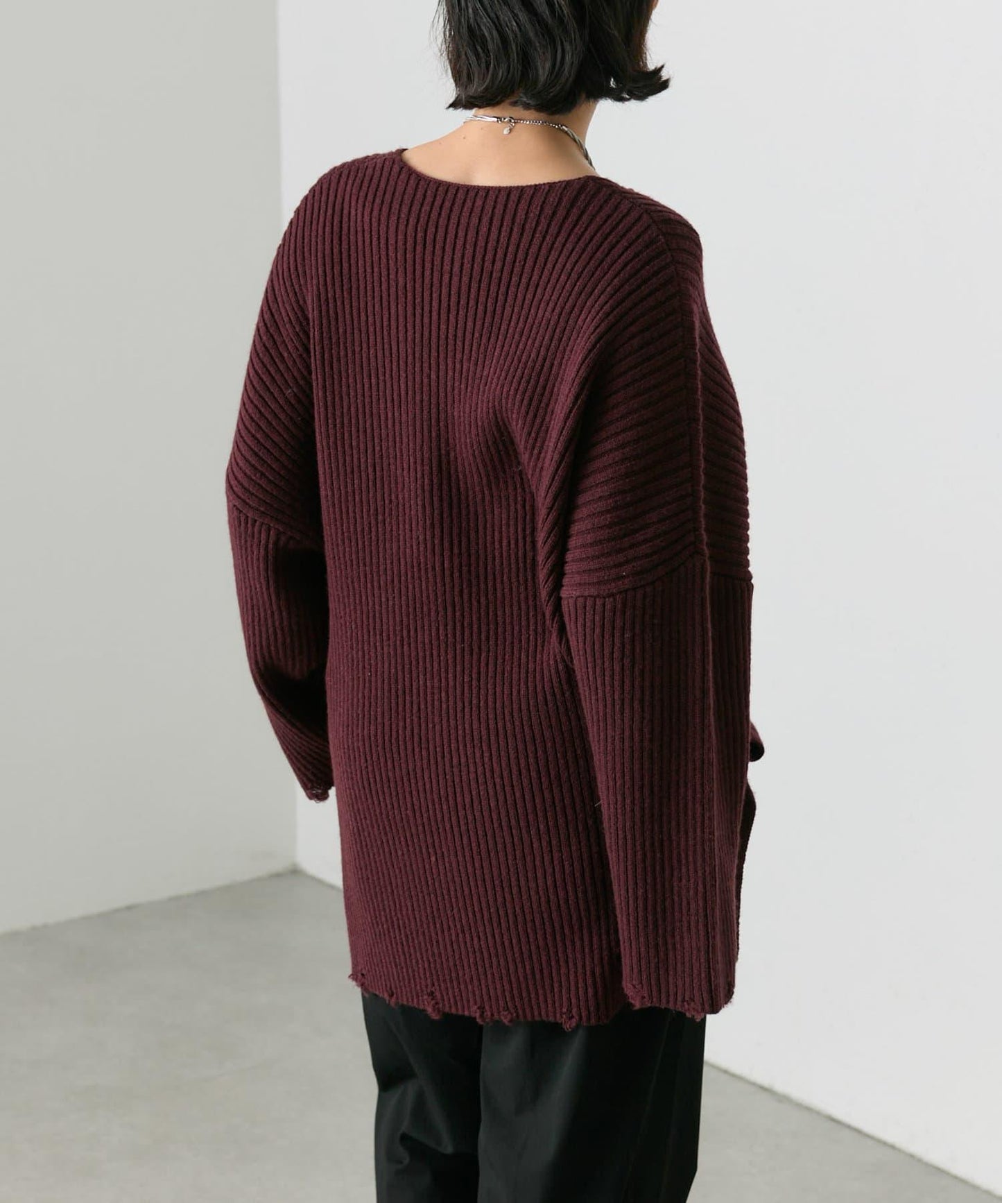 【ear PAPILLONNER】破洞針織衫【SUM1 STYLE】