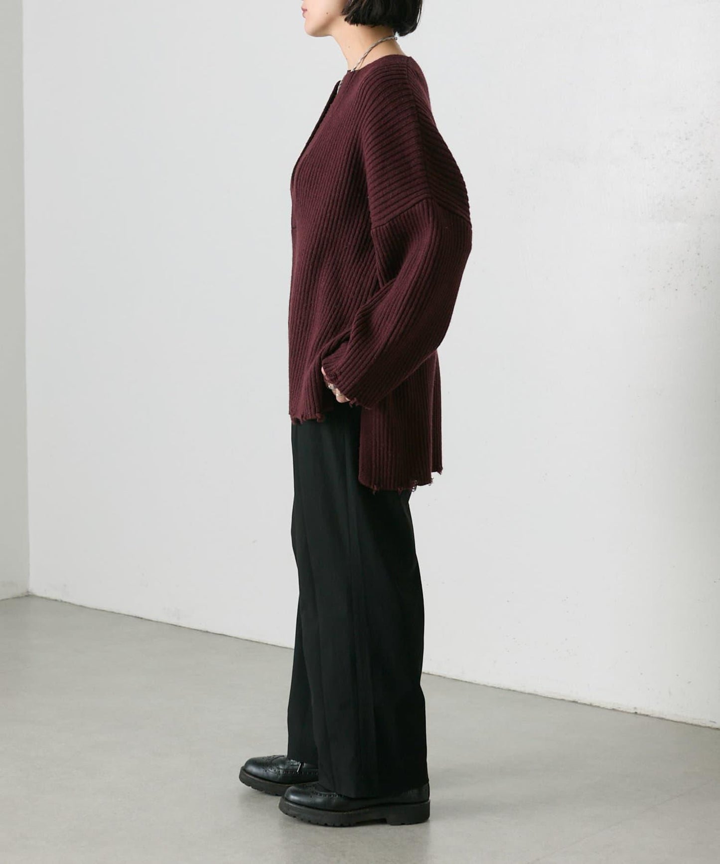 【ear PAPILLONNER】破洞針織衫【SUM1 STYLE】