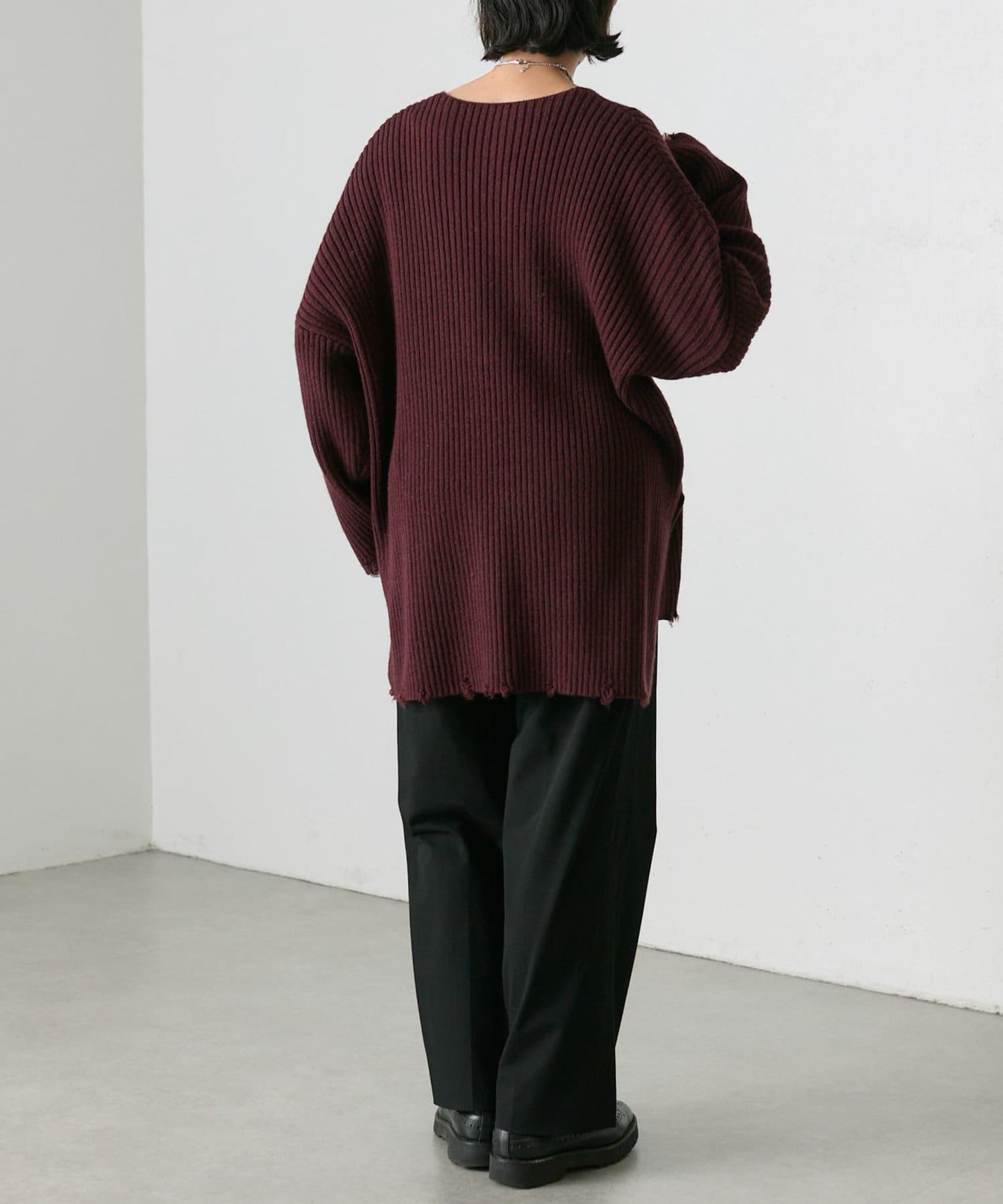 【ear PAPILLONNER】破洞針織衫【SUM1 STYLE】