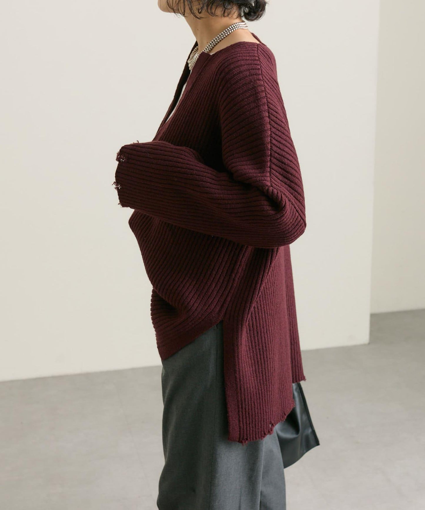 【ear PAPILLONNER】破洞針織衫【SUM1 STYLE】