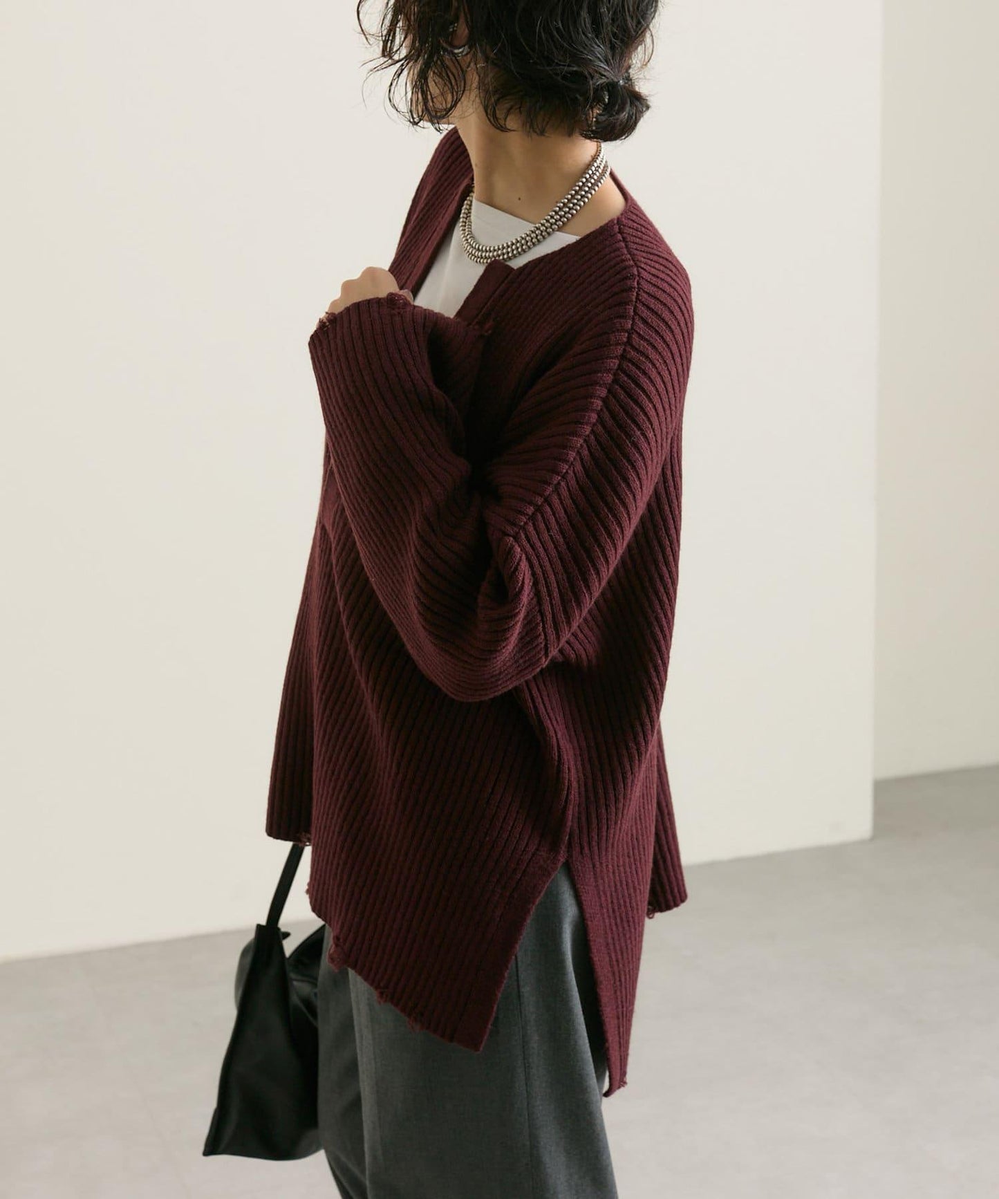 【ear PAPILLONNER】破洞針織衫【SUM1 STYLE】