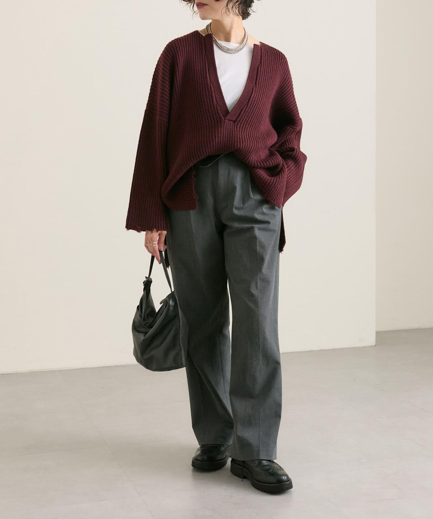 【ear PAPILLONNER】破洞針織衫【SUM1 STYLE】