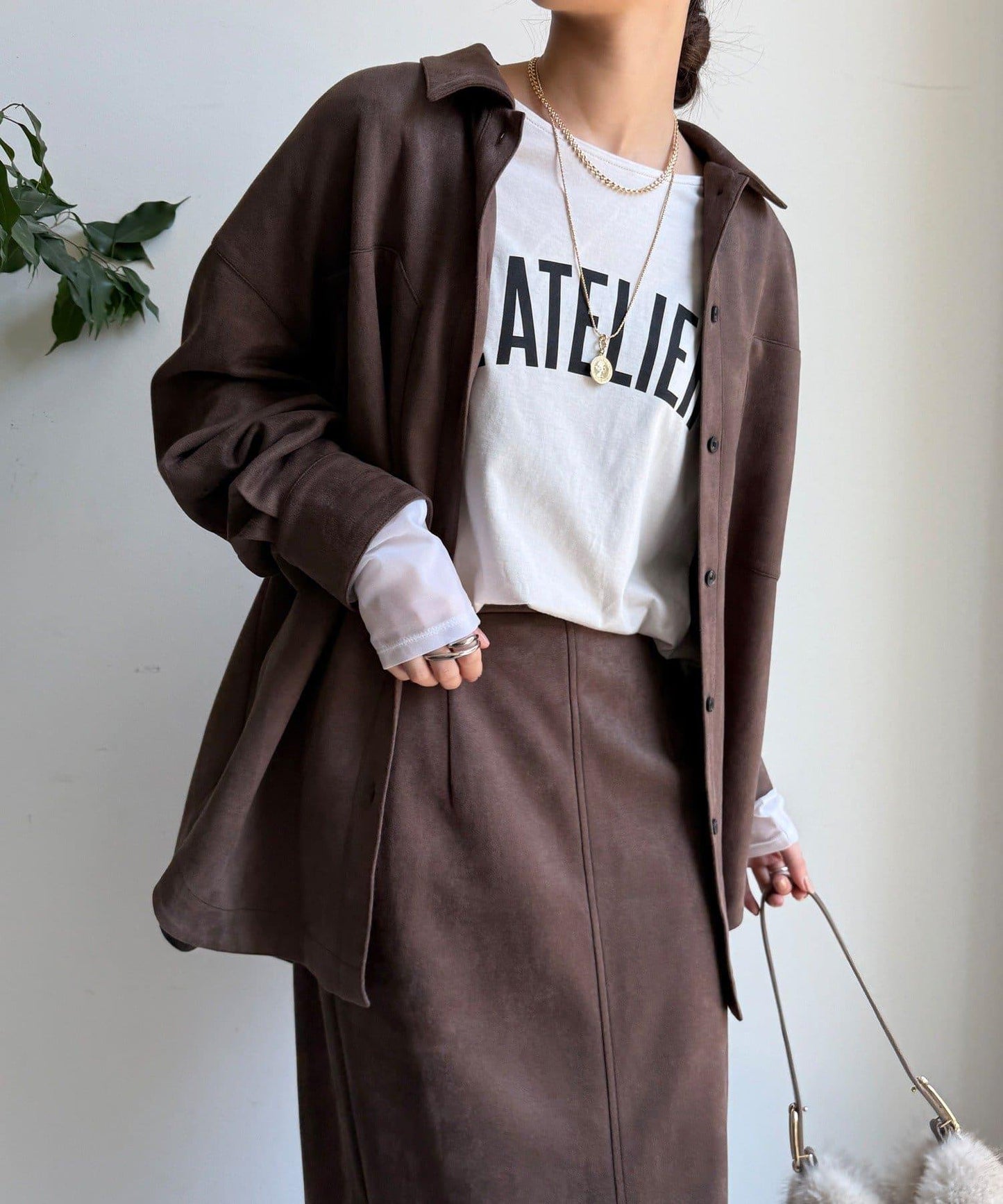 L’ATELIER 拼接T恤