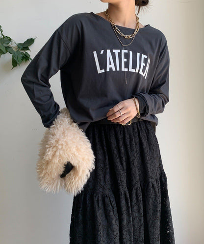 L’ATELIER 拼接T恤