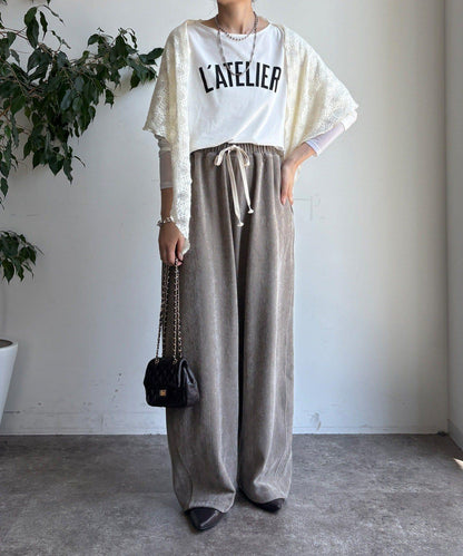 L’ATELIER 拼接T恤