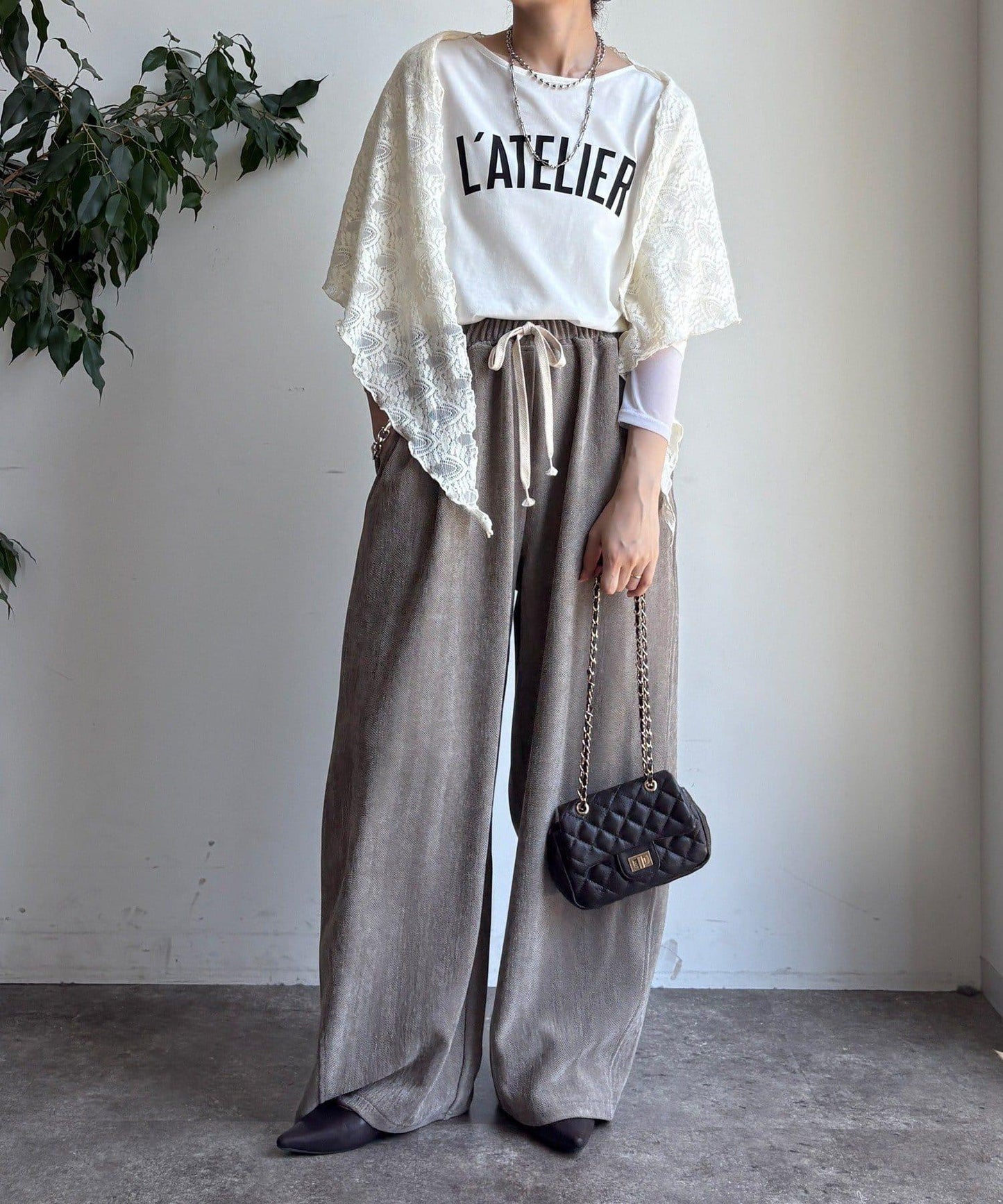 L’ATELIER 拼接T恤