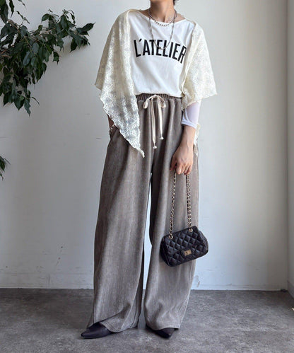 L’ATELIER 拼接T恤
