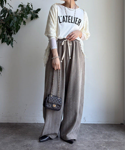 L’ATELIER 拼接T恤