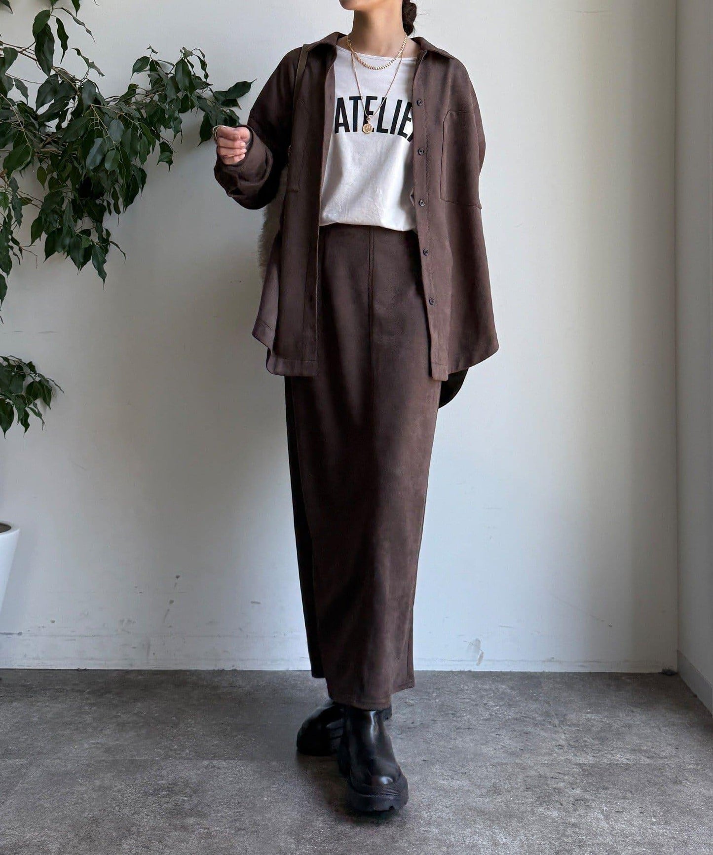 L’ATELIER 拼接T恤