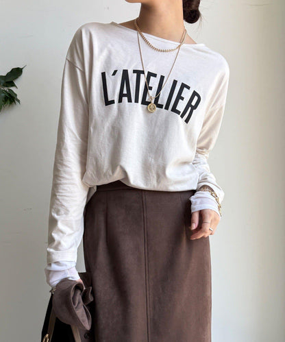 L’ATELIER 拼接T恤
