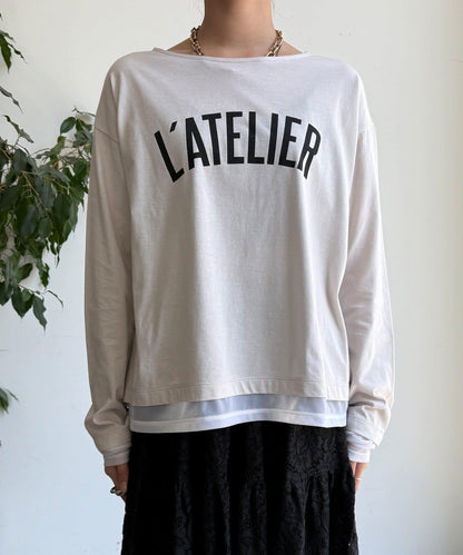 L’ATELIER 拼接T恤