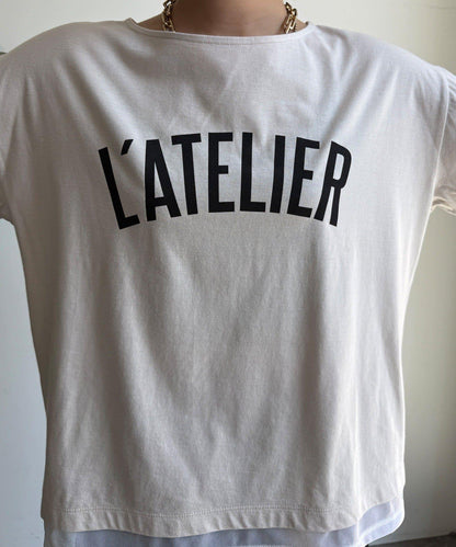 L’ATELIER 拼接T恤