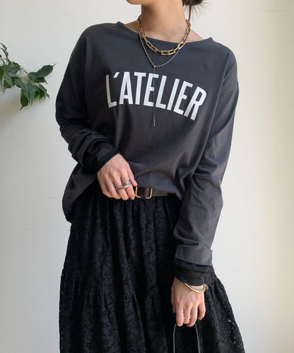 L’ATELIER 拼接T恤