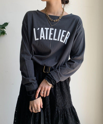 L’ATELIER 拼接T恤