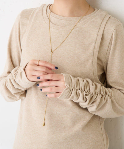 【套裝商品】毛圈層疊長袖T恤