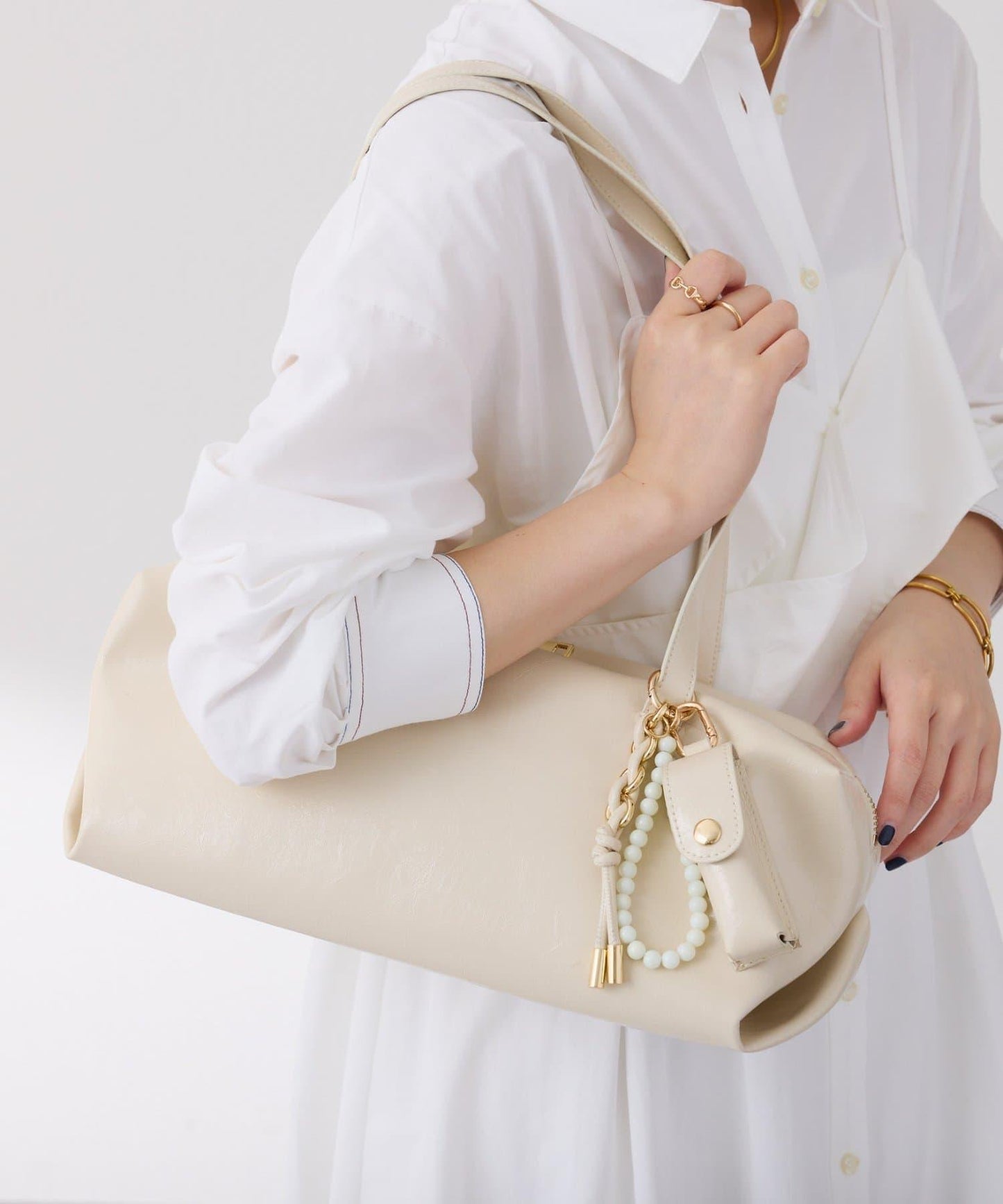 【PAPILLONNER/パピヨネ】帶掛飾波士頓包