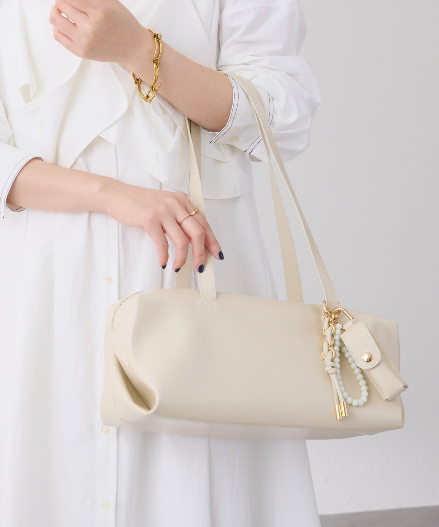 【PAPILLONNER/パピヨネ】帶掛飾波士頓包