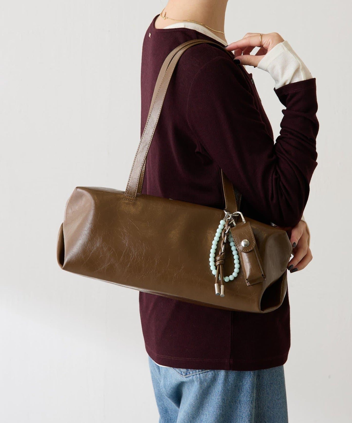 【PAPILLONNER/パピヨネ】帶掛飾波士頓包