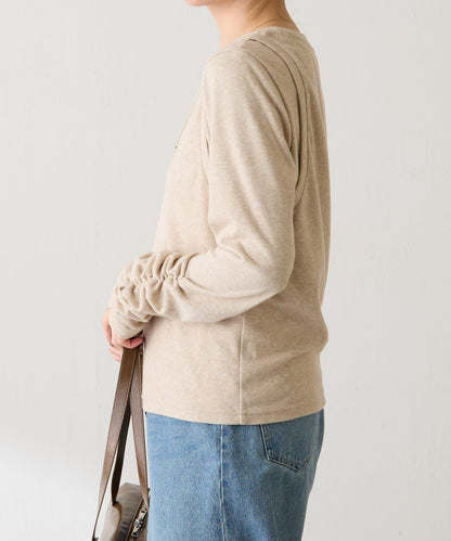 【套裝商品】毛圈層疊長袖T恤