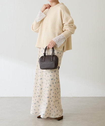 【可手洗/易於疊穿】仿犛牛絨短款針織衫