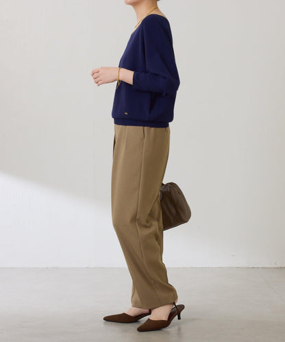 【前後兩穿】蝙蝠袖2WAY針織衫