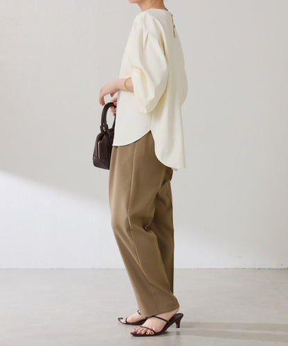 【修飾手腕線條】燈籠袖套頭衫