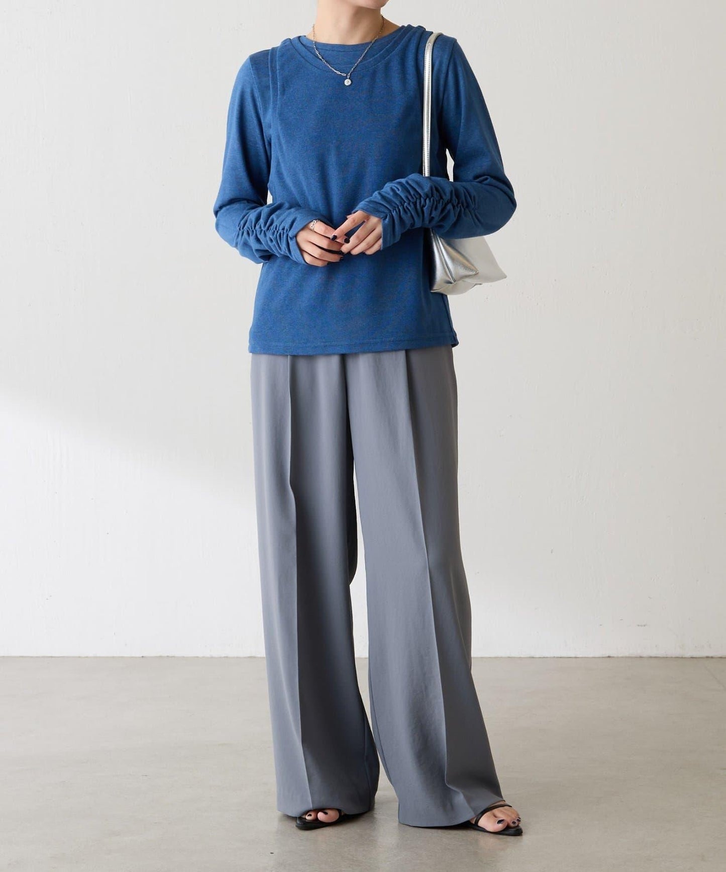 【套裝商品】毛圈層疊長袖T恤