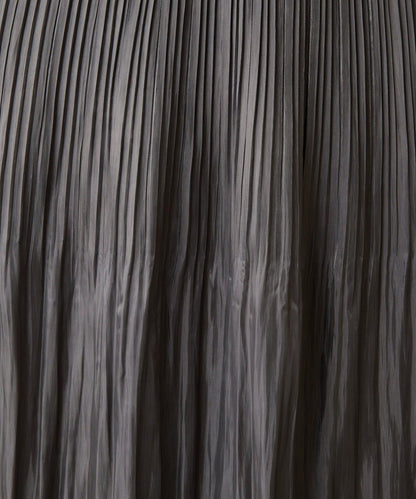 長絲緞面百褶裙