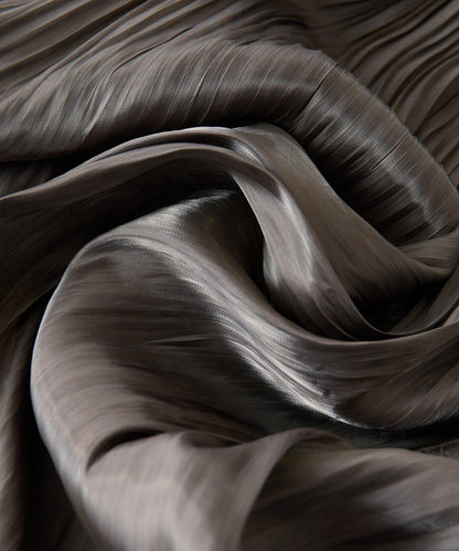 長絲緞面百褶裙