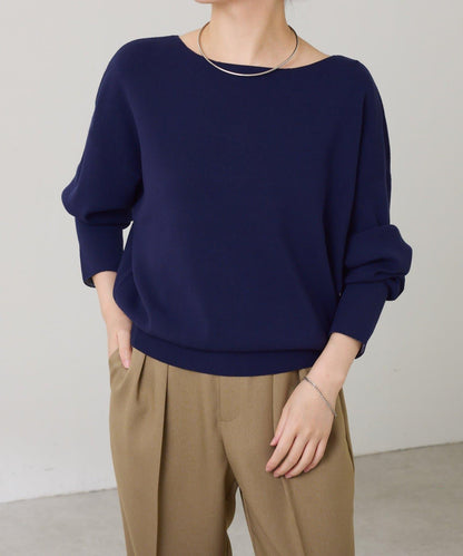 【前後兩穿】蝙蝠袖2WAY針織衫