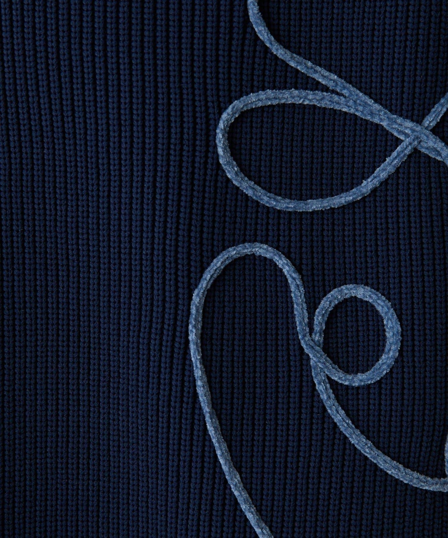 鏤空刺繡深V領針織衫