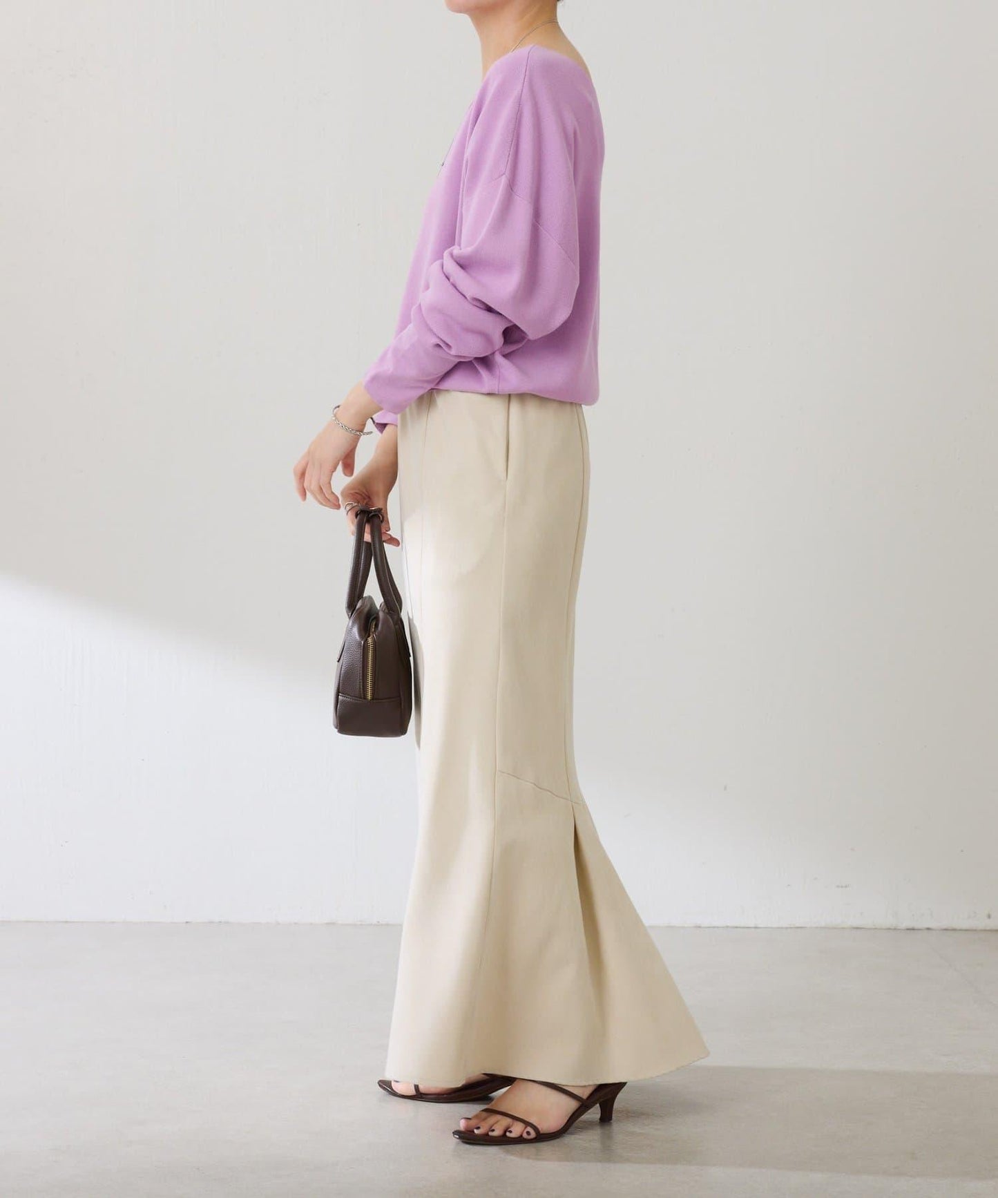 【前後兩穿】蝙蝠袖2WAY針織衫