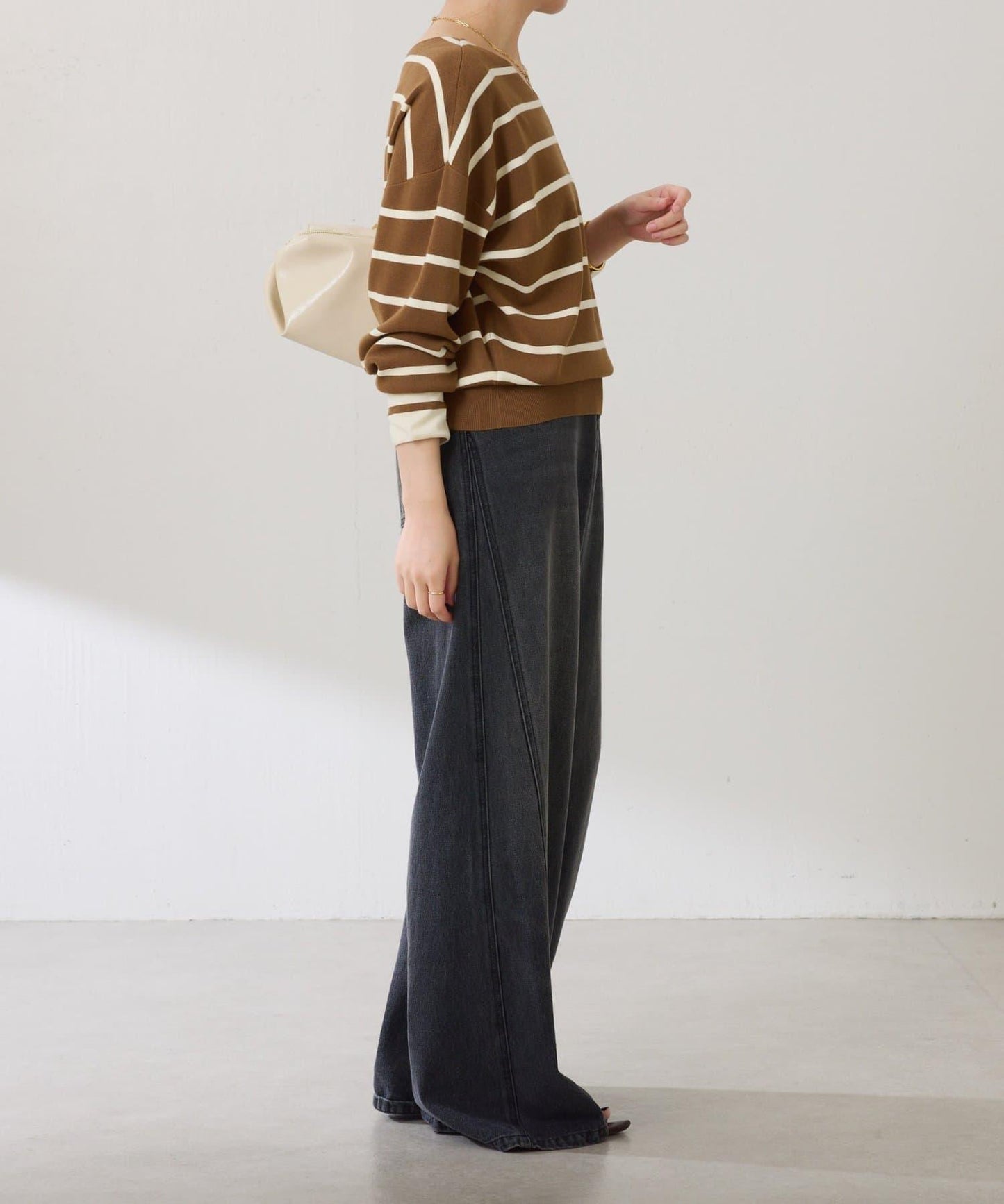 【前後兩穿】蝙蝠袖2WAY針織衫