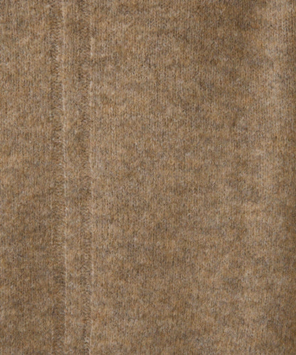 【可手洗/易於疊穿】仿犛牛絨短款針織衫