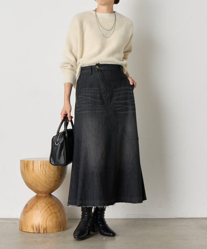 亮片羽毛柔軟針織衫