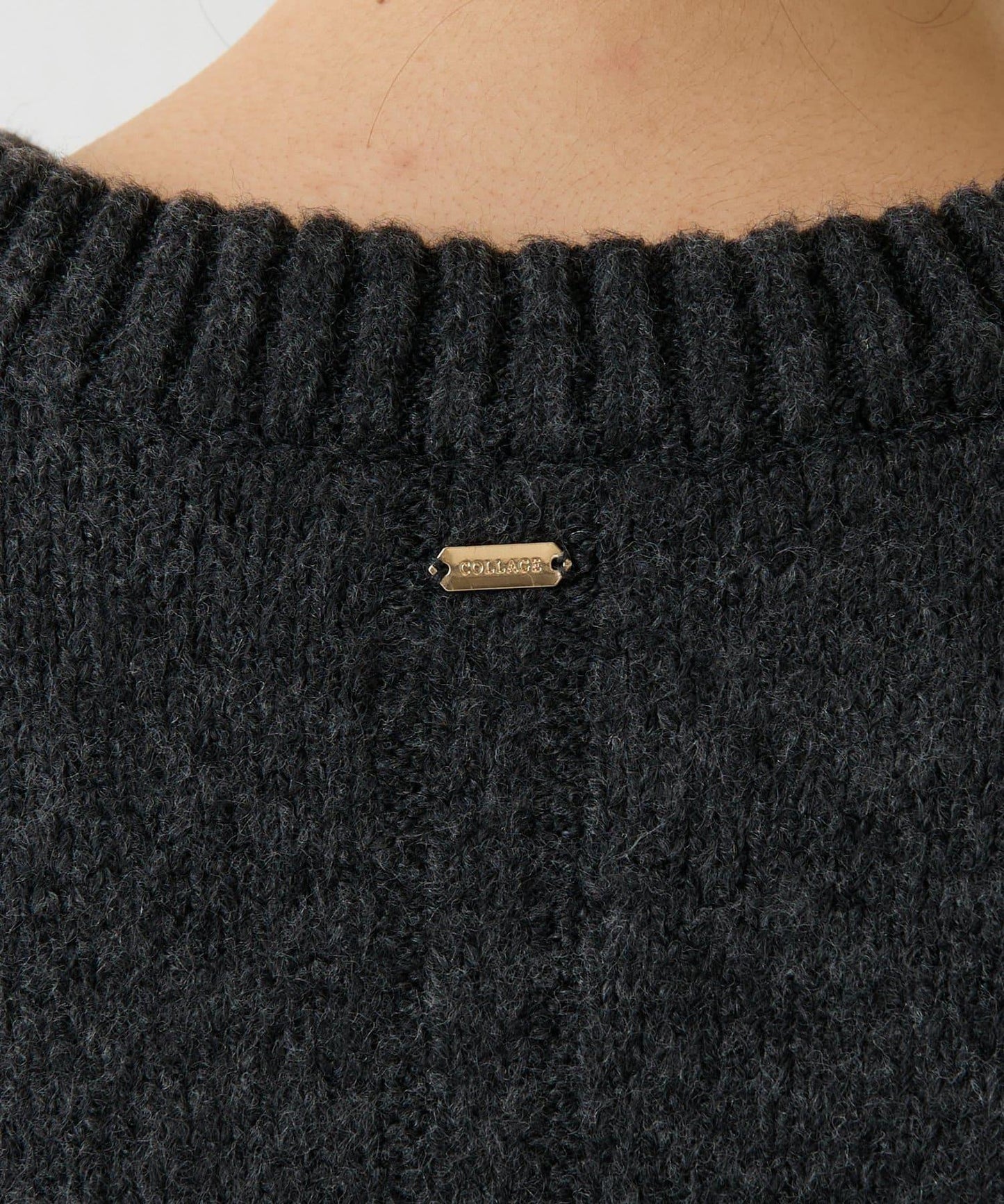 【可手洗/易於疊穿】仿犛牛絨短款針織衫