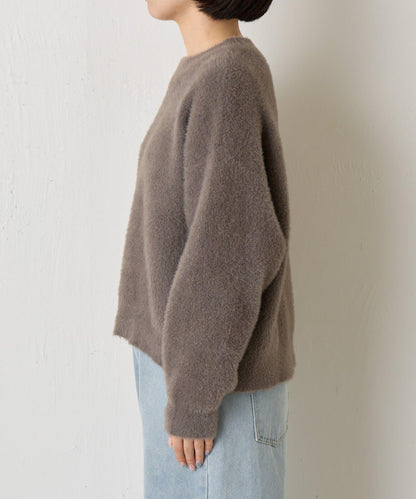 亮片羽毛柔軟針織衫